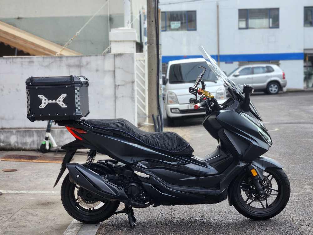 24년식/포르자/350cc/배달세팅/카울상태굿/주행컨디션최강매물팝니다 이미지