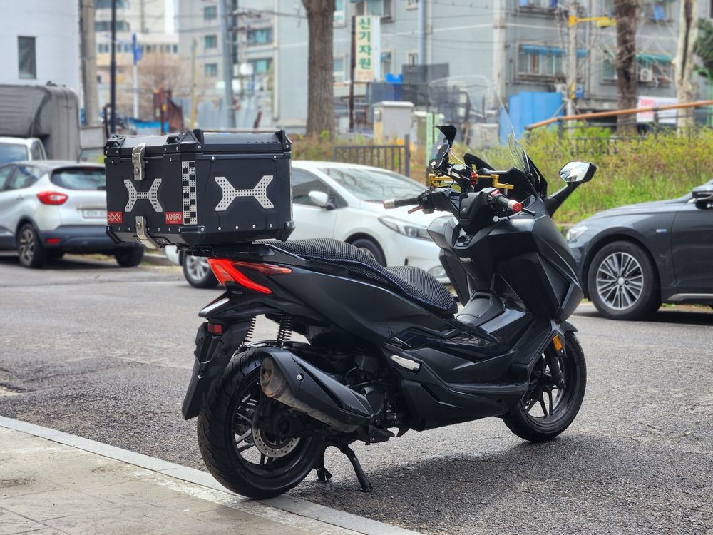 24년식/포르자/350cc/배달세팅/카울상태굿/주행컨디션최강매물팝니다 이미지