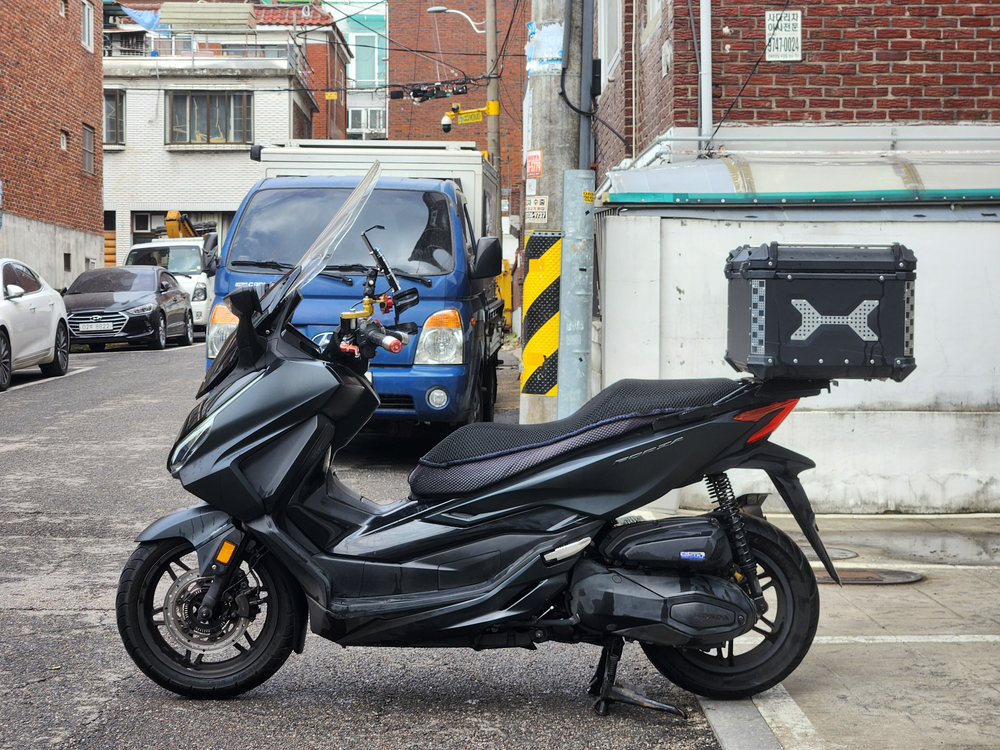 24년식/포르자/350cc/배달세팅/카울상태굿/주행컨디션최강매물팝니다 이미지