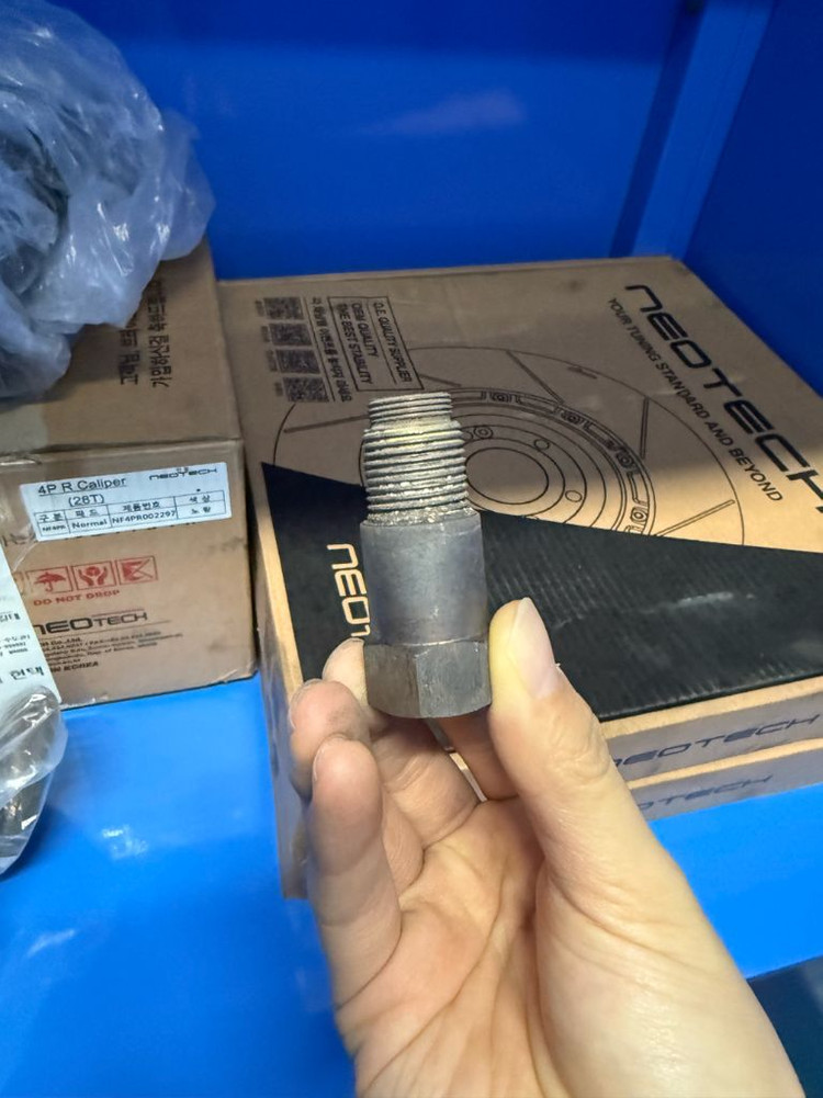 아반떼N 메인텍 논촉 다운파이프 63파이 + 캔슬러 이미지