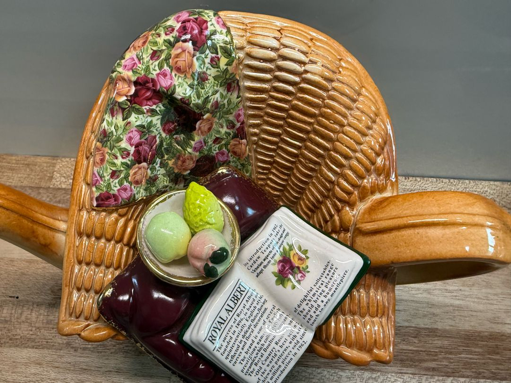 로얄알버트(Royal Albert) 폴 카듀 올드 컨트리 로즈 티팟 이미지