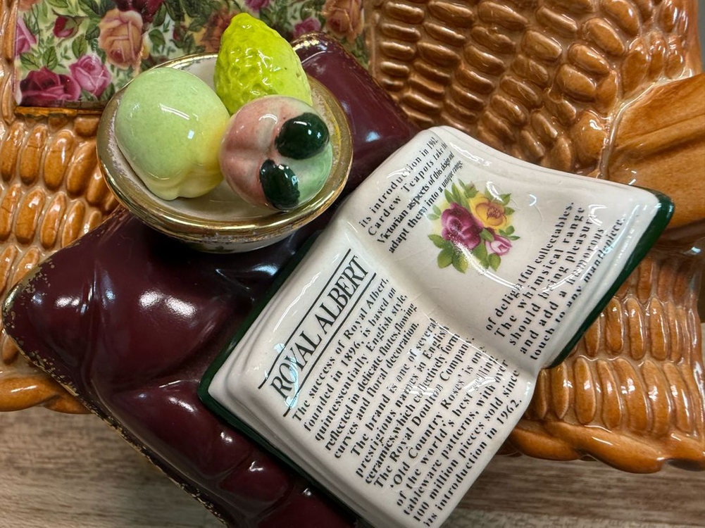 로얄알버트(Royal Albert) 폴 카듀 올드 컨트리 로즈 티팟 이미지