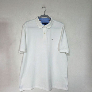 타미힐피거 남성 흰색 반팔카라티 110 이미지