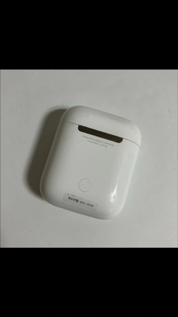 정품 에어팟 2세대 본체 + 왼쪽유닛 + 박스 이미지