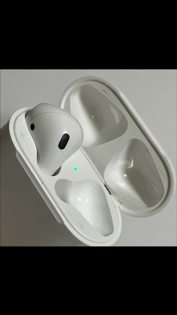 정품 에어팟 2세대 본체 + 왼쪽유닛 + 박스 이미지