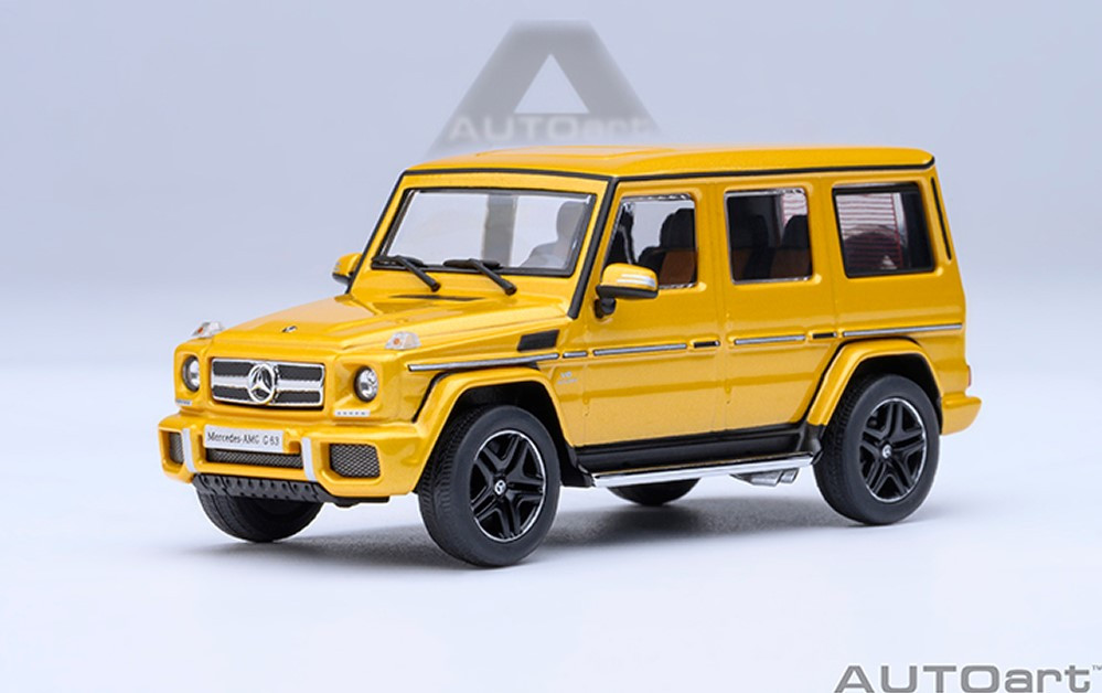 오토아트 1/64 MERCEDES-AMG G63 2017 (SOLAR BEAM) 메르세데스 벤츠 이미지