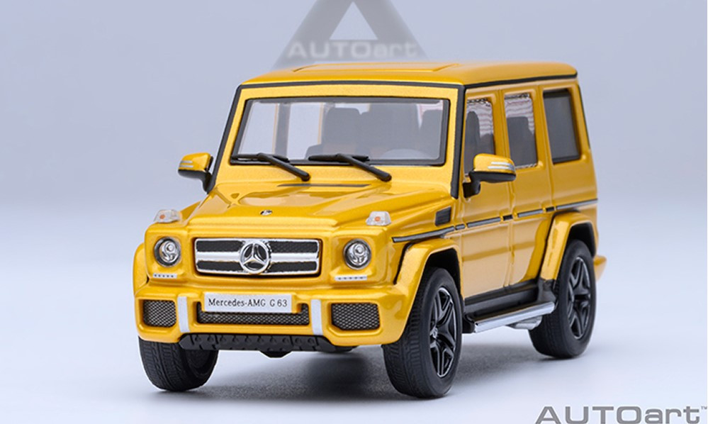 오토아트 1/64 MERCEDES-AMG G63 2017 (SOLAR BEAM) 메르세데스 벤츠 이미지