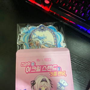 미개봉 맘스터치 말라니 아크릴 스텐드 (올로룬 키링/시틀 스텐드와 교환 가능)(상품설명 참조) 이미지