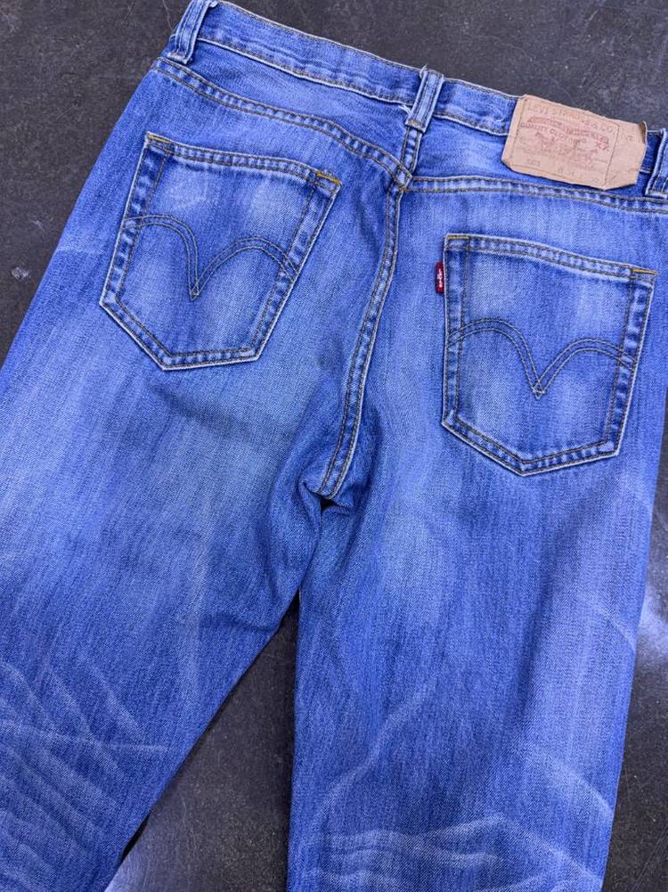 리바이스 501 레귤러핏 빈티지 라인 워싱 데님팬츠 31 이미지