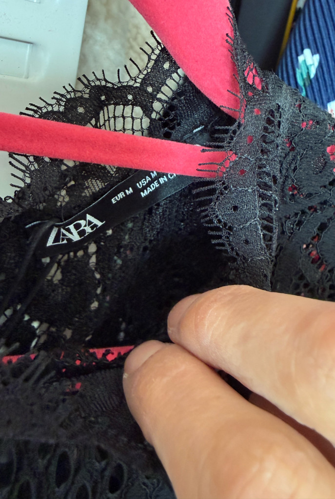 ZARA 자라 레이스 블라우스 새상품 판매 이미지