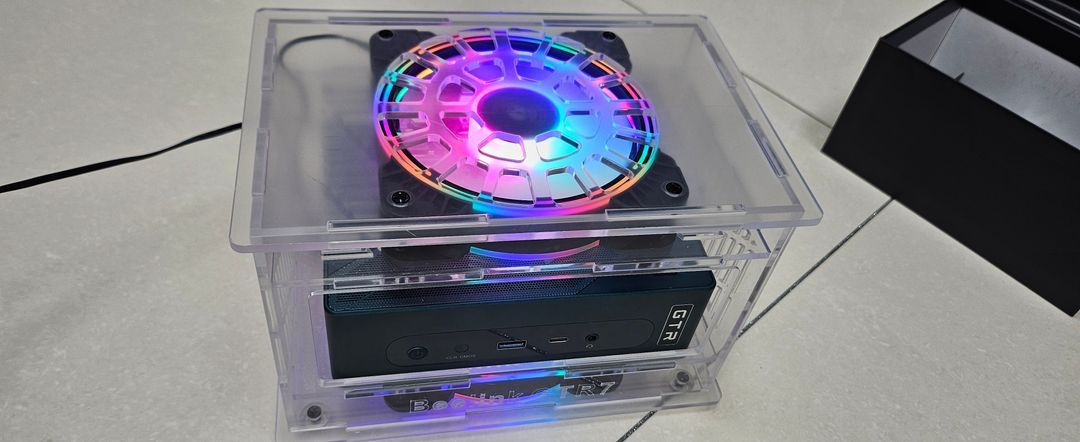 beelink gtr7, 1.5tb, 32gb x2 mini pc 풀 구성 판매합니다. 이미지