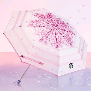스타벅스 블라썸 3단 우산 이미지