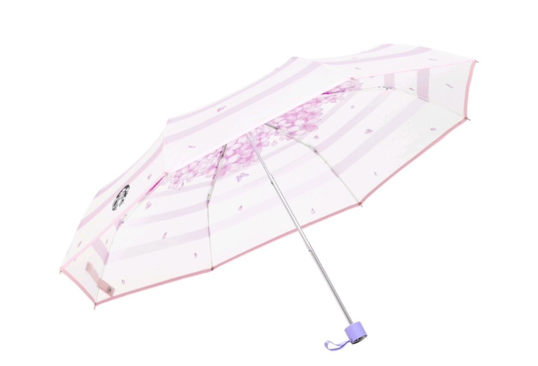 스타벅스 블라썸 3단 우산 이미지