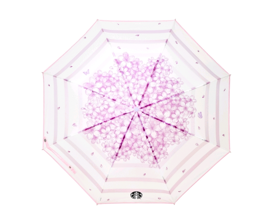 스타벅스 블라썸 3단 우산 이미지