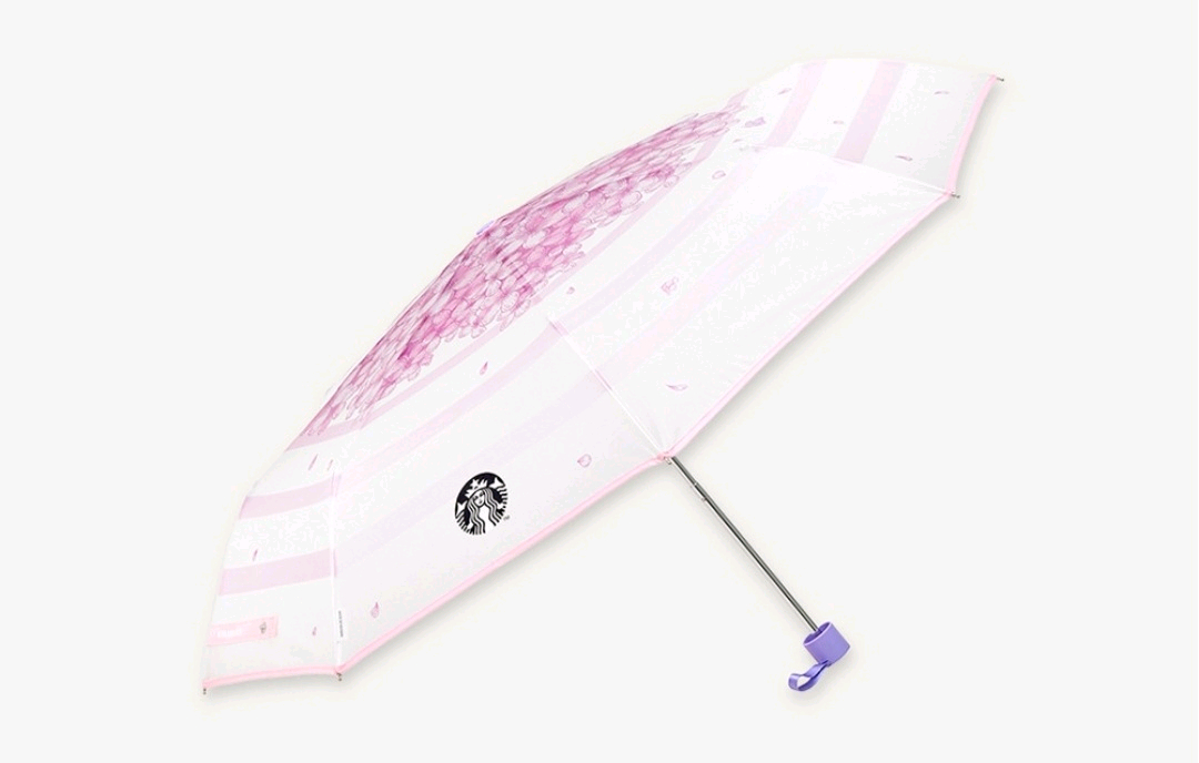 스타벅스 블라썸 3단 우산 이미지