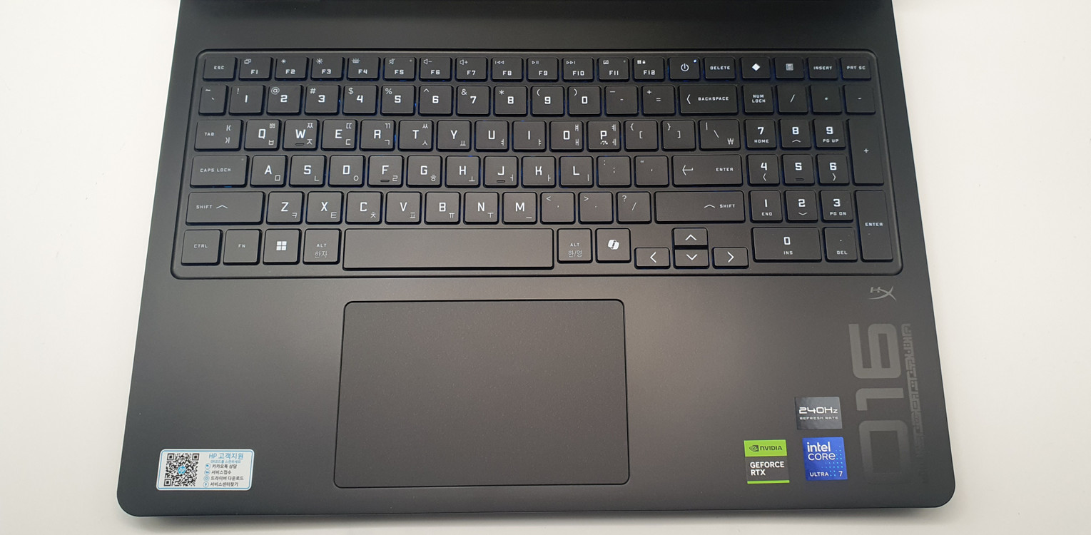 [최저가]HP 16인치 게이밍노트북 오멘슬림(인텔7 255H/5060/램32GB/240Hz/QHD) 이미지