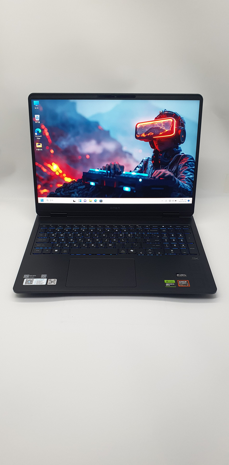 [최저가]HP 16인치 게이밍노트북 오멘(라이젠7 350/5060/램32GB/240Hz/QHD) 이미지