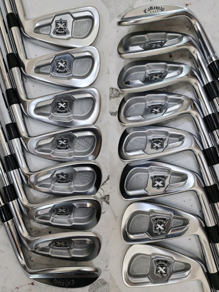 40만 캘러웨이 스틸 아이언 젝시오 등 남성용 중고골프채 풀세트 이미지