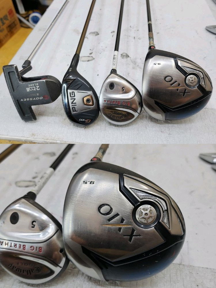 40만 캘러웨이 스틸 아이언 젝시오 등 남성용 중고골프채 풀세트 이미지