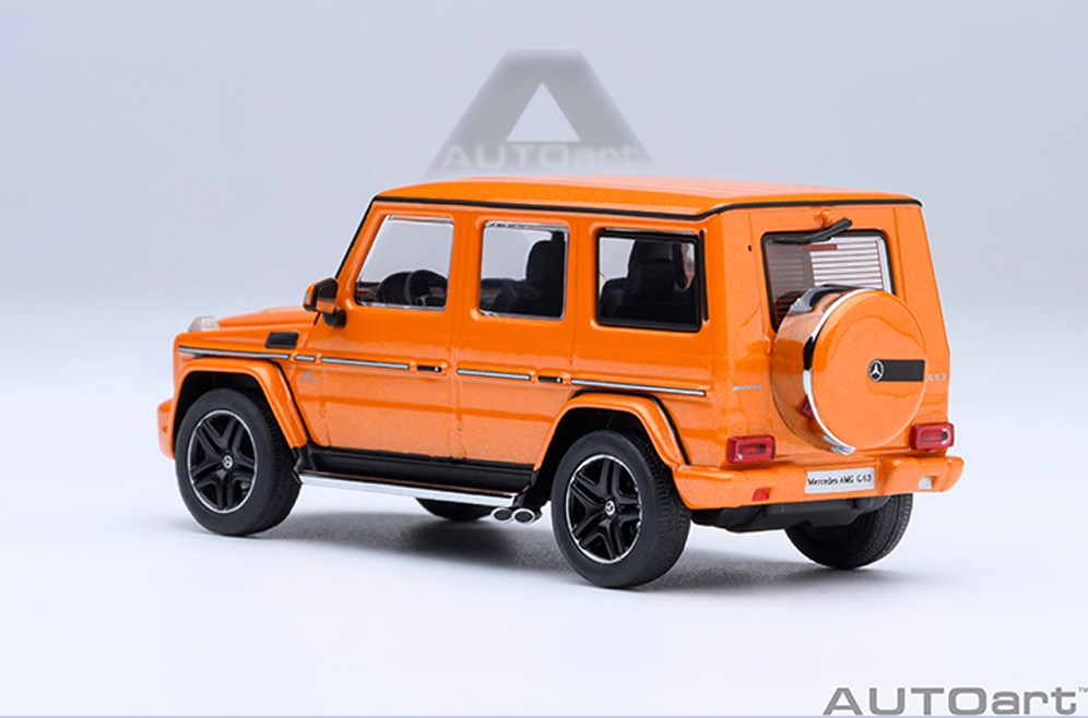 오토아트 1/64 MERCEDES-AMG G63 2017 (SUNSET BEAM) 메르세데스 벤츠 지바겐 이미지