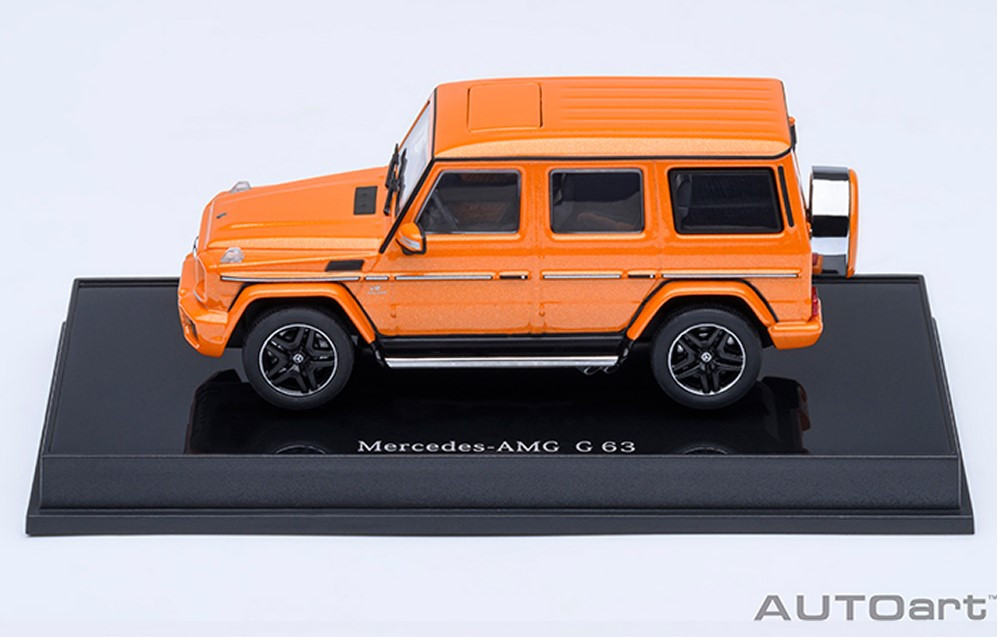 오토아트 1/64 MERCEDES-AMG G63 2017 (SUNSET BEAM) 메르세데스 벤츠 지바겐 이미지
