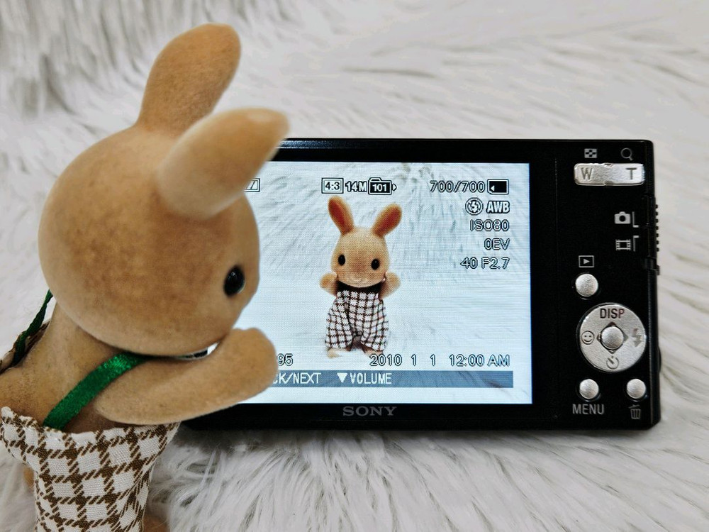 [민트급] 소니 사이버샷 W330 빈티지 디카, 디지털카메라 판매 이미지