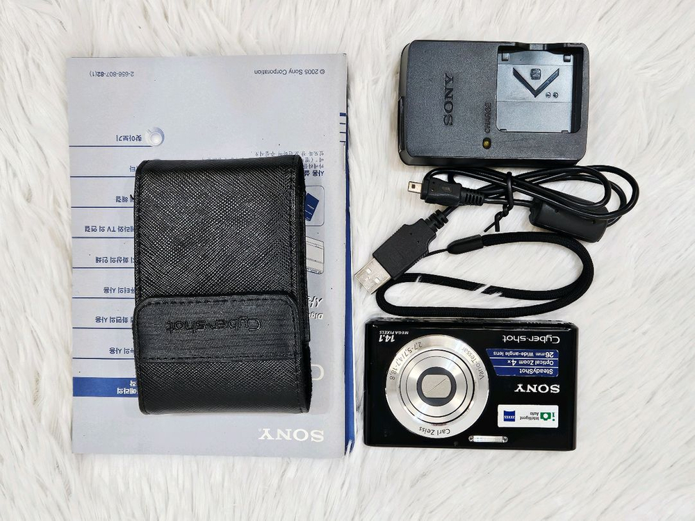 [민트급] 소니 사이버샷 W330 빈티지 디카, 디지털카메라 판매 이미지