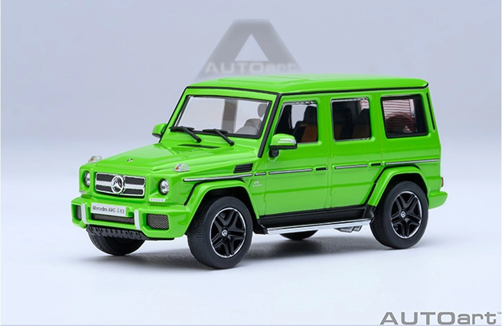 오토아트 1/64 MERCEDES-AMG G63 2017 (ALIEN GREEN) 메르세데스 벤츠 지바겐 이미지
