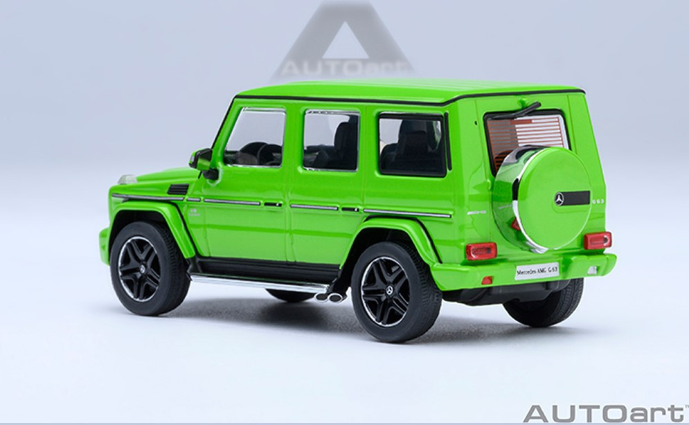 오토아트 1/64 MERCEDES-AMG G63 2017 (ALIEN GREEN) 메르세데스 벤츠 지바겐 이미지