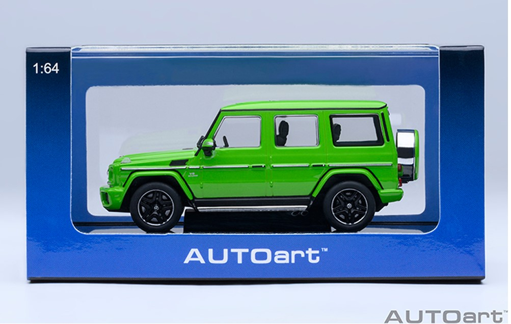 오토아트 1/64 MERCEDES-AMG G63 2017 (ALIEN GREEN) 메르세데스 벤츠 지바겐 이미지