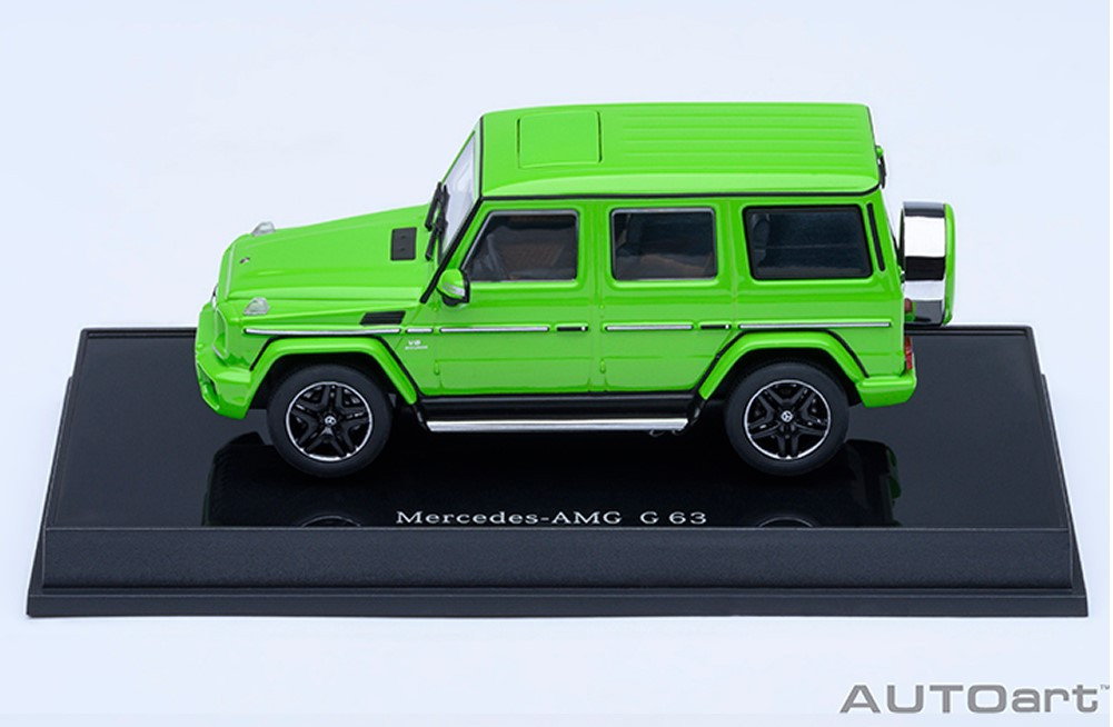 오토아트 1/64 MERCEDES-AMG G63 2017 (ALIEN GREEN) 메르세데스 벤츠 지바겐 이미지