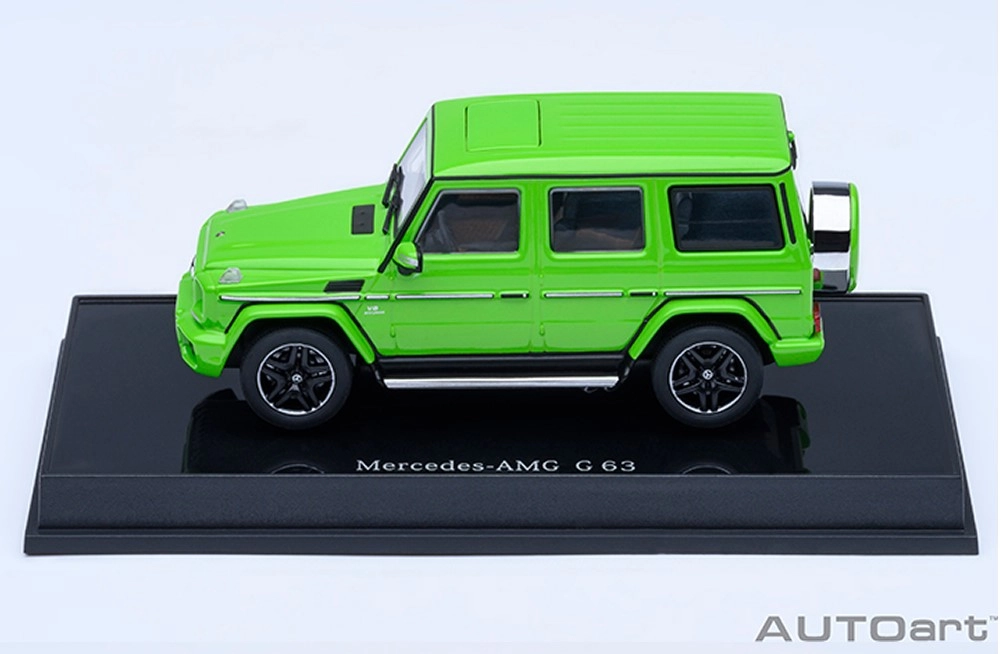 오토아트 1/64 MERCEDES-AMG G63 2017 (ALIEN GREEN) 메르세데스 벤츠 지바겐 이미지