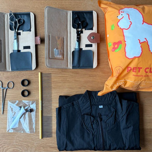 애견미용 아키즈 가위 펫토스 위그 시험복 등 일괄판매 이미지