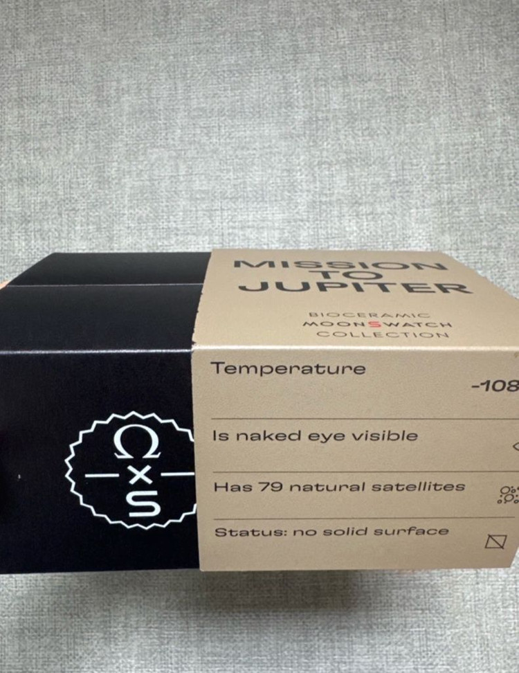 오메가 X 스와치 문스와치 미션 투 주피터 이미지