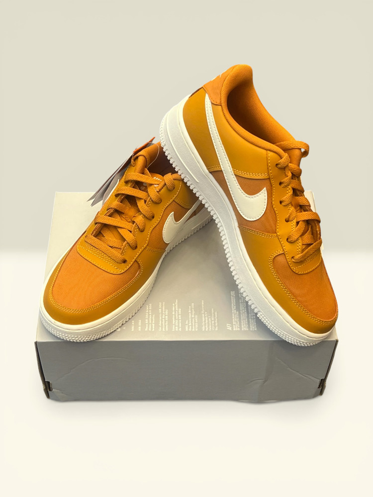 나이키 우먼스 된장 에어포스1 로우 GS 모날크브라운 (DX1656-800) 이미지