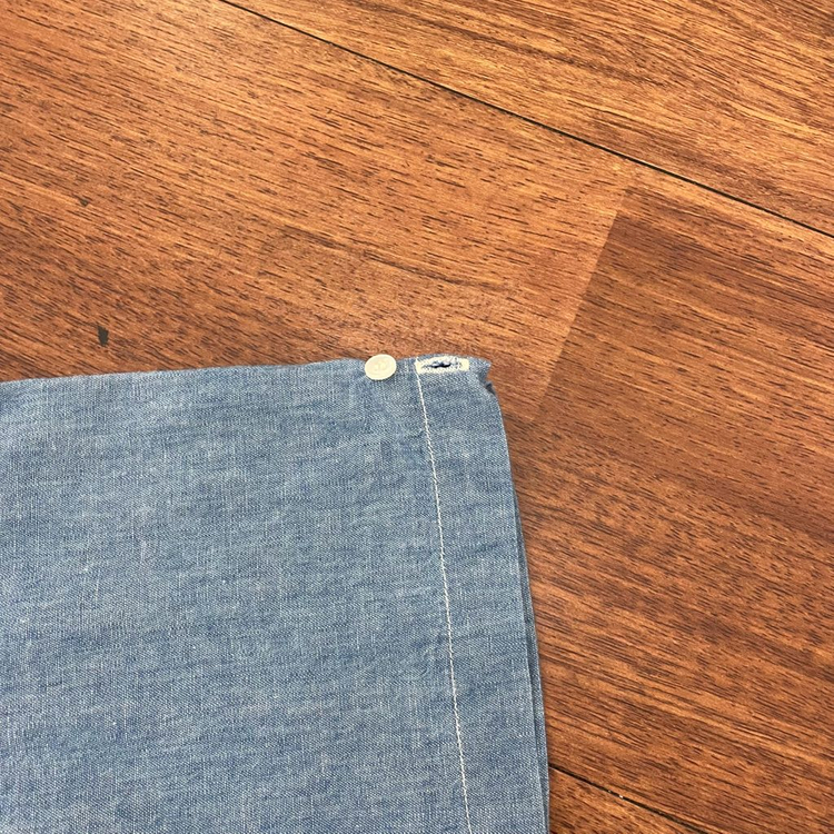 웨어하우스 덕 디거 오픈카라 샴브레이 셔츠 이미지