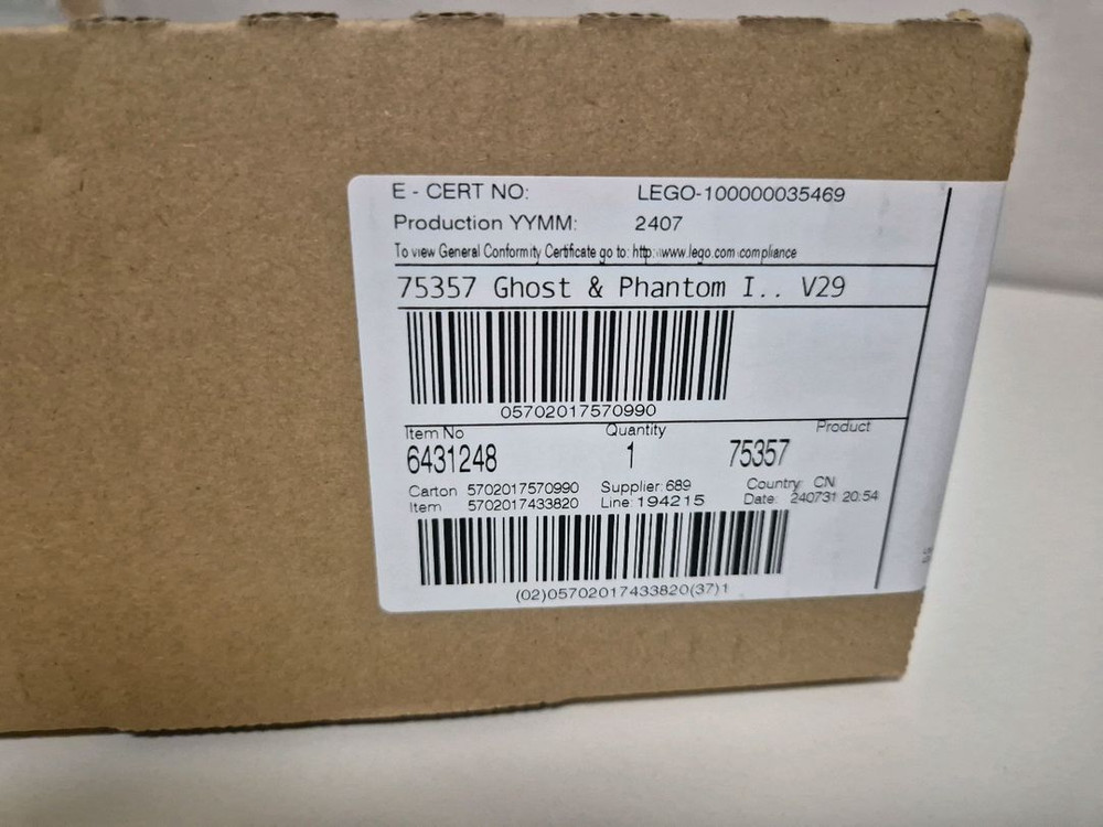레고 75357 MISB 미개봉 이미지