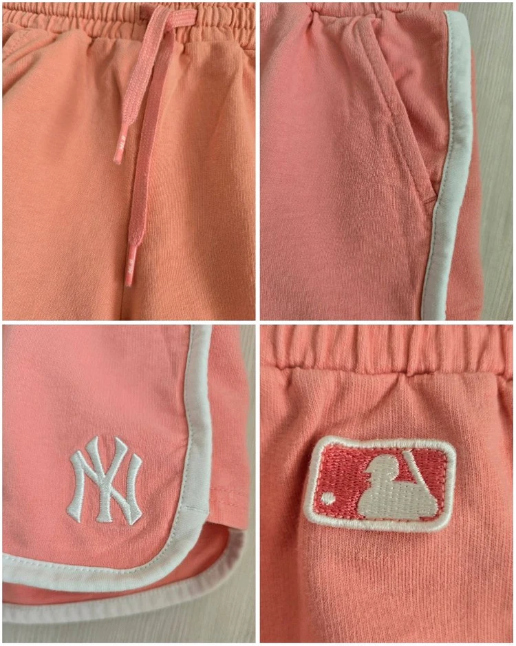 MLB키즈 후드 맨투맨, 반바지 120사이즈 2종 일괄 이미지