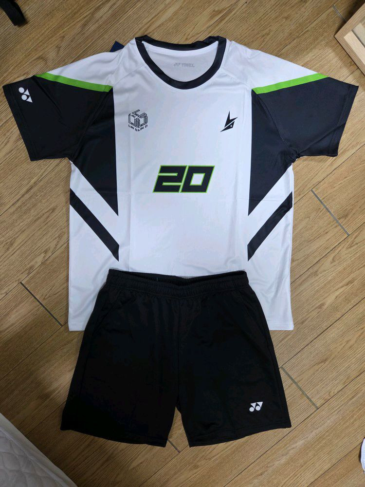 요넥스 운동복 배드민턴 유니폼 스포츠 의류 배드민턴복 상하의 한벌세트 판매 이미지