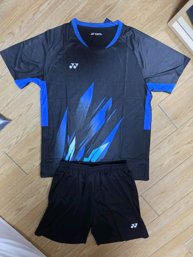 요넥스 운동복 배드민턴 유니폼 스포츠 의류 배드민턴복 상하의 한벌세트 판매 이미지