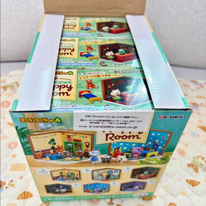 새상품 동물의숲 미니어처 해피룸 피규어 6종 풀박스 이미지