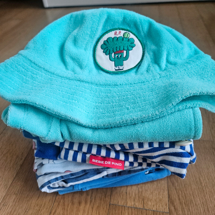 베베드피노 90 100 뽐므 브로콜리 모자 일괄 이미지