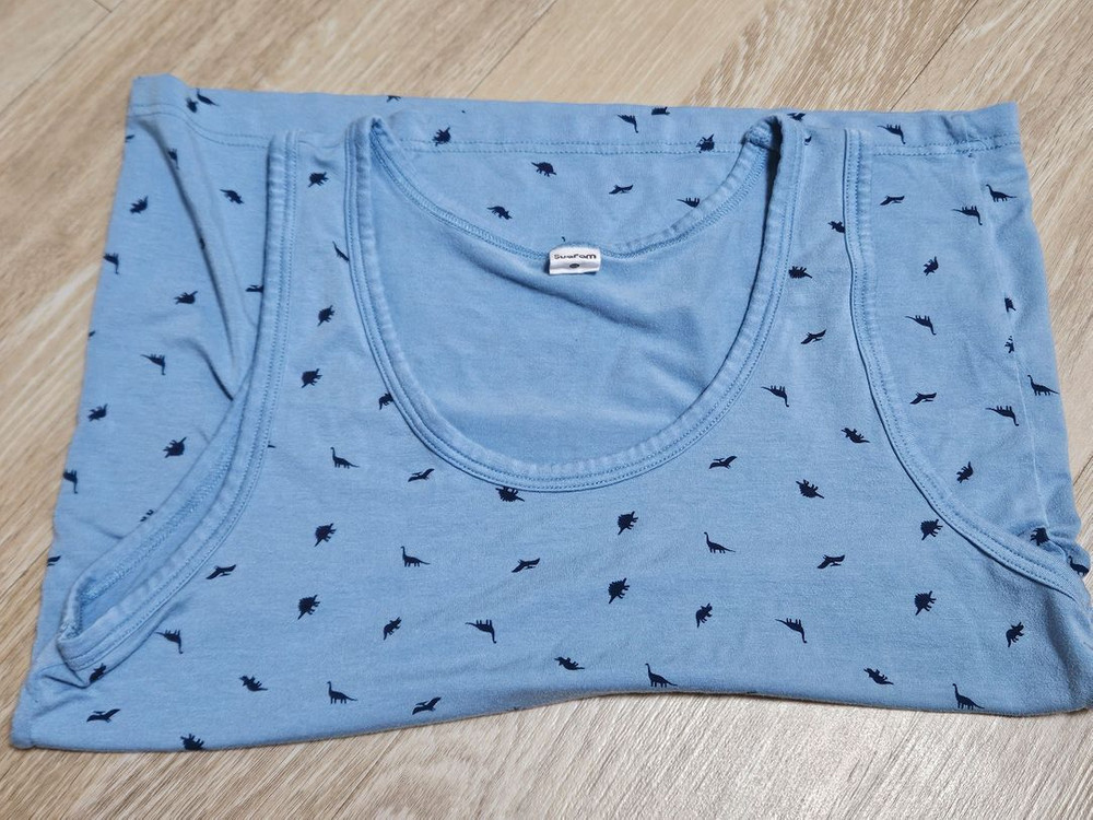 (새제품) SuoFam 수아팜 남아공룡 나시 85사이즈 이미지