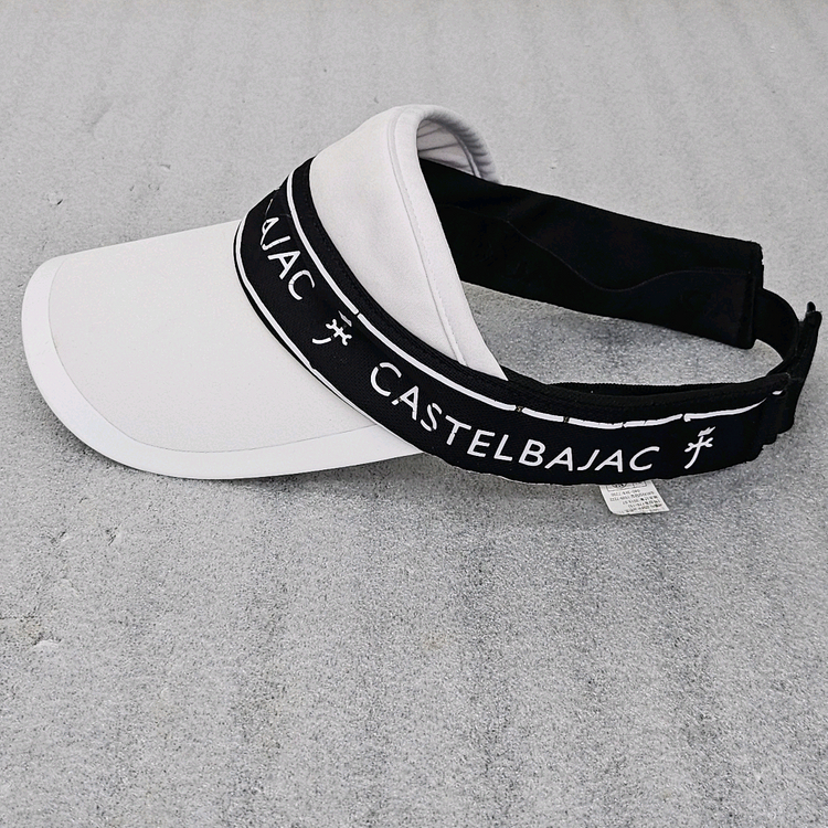 까스텔바작 골프 썬캡 화이트 프리사이즈 이미지