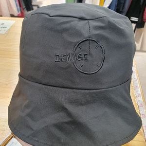 [새상품] 드네이지(DENAGE) 서클 로고 버킷햇 벙거지 블랙 이미지