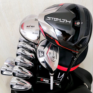 급매! 남성용 타이틀리스트, 테일러메이드 골프채 풀세트! 이미지