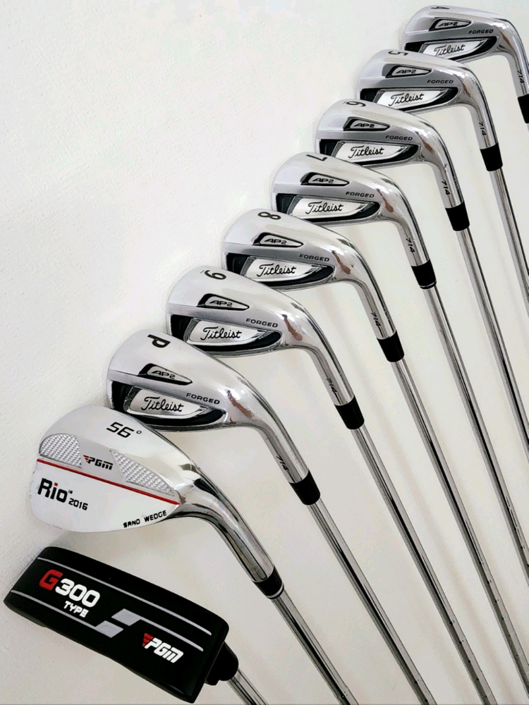 급매! 남성용 타이틀리스트, 테일러메이드 골프채 풀세트! 이미지