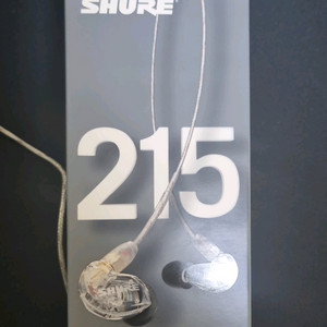 슈어 se 215 이미지