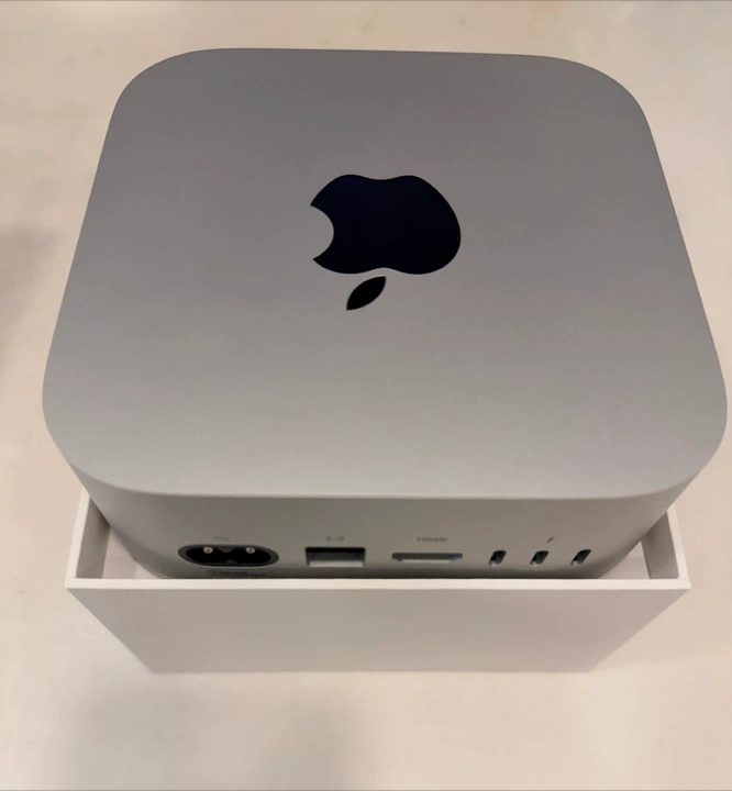 애플 맥 미니 (M4 16/256)풀박스(USB 허브/ HDMI 케이블/맥미니 실리콘 케이스 포함) 이미지