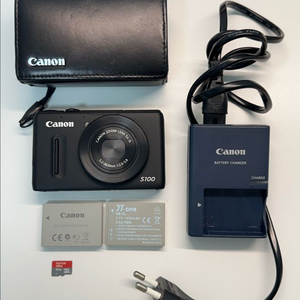 캐논 파워샷 S100 카메라 빈티지디카 이미지
